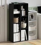 Furinno Basic Coffee Table, 2-Tier Modern Coffee Table with Open Shelf, Easy Assembly Side Table, for Living Room, Bedroom, Home Office, Amber Oak