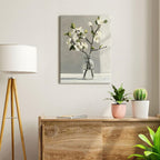Floral Canvas Wall Art Bathroom Wall Art Pictures Wall Decor Home Decor Wall Decor for Bedroom Livingroom 12x16 Inches